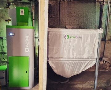Installation d'une chaudière a granulés en remplacement d’une chaudière fioul vers Rivesaltes